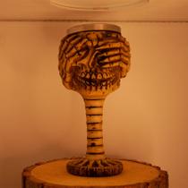 Taça de Caveira Tapando os Olhos - "Taça de Caveira Tampando os Olhos" - 1 Unidade - Rizzo