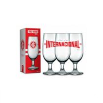 Taca De Cerveja Chopp Vidro Internacional Time Futebol 300Ml - Brasfoot