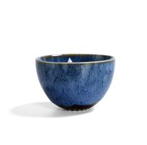 Taça de Chá de Forno de Cerâmica Mudar Porcelana Caneca De Chá Home Kungfu Tea Bowl Single Cup Tianmu Jianzhan Kung Fu Teaware Home Decor Xícaras de chá (Azul)