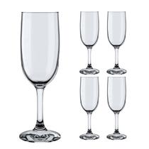 Taça de Chamapanhe de Cristal Casamento 180ml - 4 Unidades