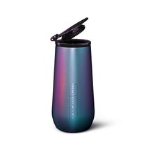 Taça de champanhe BrüMate isolada 350 ml com tampa giratória