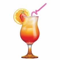 Taça de Cocktail Haste Laranja 400ml Taça de Cocktail Haste Laranja 400ml
