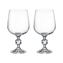 Taça de Cristal Bohemia 340 ml Claudia 2 Peças Taça de Cristal Bohemia 340 ml Claudia 2 Peças