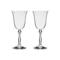 Taça de Cristal Bohemia 350 ml Angela 2 Peças Taça de Cristal Bohemia 350 ml Angela 2 Peças