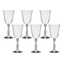 Taça de Cristal Bohemia 350 ml Angela 6 Peças Taça de Cristal Bohemia 350 ml Angela 6 Peças