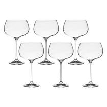 Taça de Cristal Bohemia 500 ml Megan 6 Peças Taça de Cristal Bohemia 500 ml Megan 6 Peças