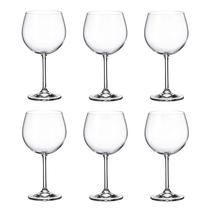Taça de Cristal Bohemia 570 ml 6 Peças Taça de Cristal Bohemia 570 ml 6 Peças