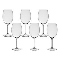 Taça de Cristal Bohemia 580 ml 6 Peças