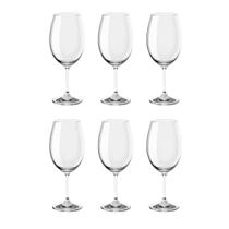 Taça de Cristal Bohemia para Água Fizzy 580 ml com 6 Peças - Haus Taça de Cristal Bohemia para Água Fizzy 580 ml com 6 Peças - Haus