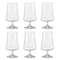 Taça de Cristal Bohemia Para Cerveja 380 ml Xtra 6 Peças