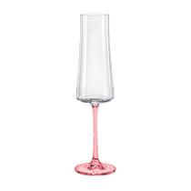 Taça De Cristal Bohemia Para Champanhe 210 ml Vermelha Xtra 1 Peça Taça De Cristal Bohemia Para Champanhe 210 ml Vermelha Xtra 1 Peça