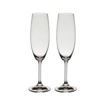 Taça De Cristal Bohemia Para Champanhe 220 ml Anna 2 Peças Taça De Cristal Bohemia Para Champanhe 220 ml Anna 2 Peças
