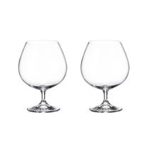 Taça de Cristal Bohemia Para Conhaque 690 ml Colibri 2 Peças Taça de Cristal Bohemia Para Conhaque 690 ml Colibri 2 Peças