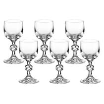 Taça de Cristal Bohemia Para Licor 50 ml Claudia/Sterna 6 Peças Taça de Cristal Bohemia Para Licor 50 ml Claudia/Sterna 6 Peças