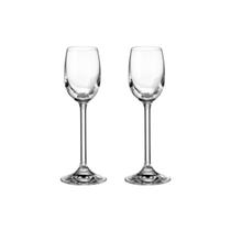 Taça De Cristal Bohemia Para Licor 65 ml Colibri 2 Peças