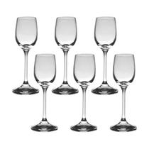 Taça De Cristal Bohemia Para Licor 65 ml Roberta 6 Peças