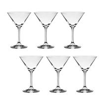 Taça De Cristal Bohemia Para Martini 210 ml Roberta 12 Peças Taça De Cristal Bohemia Para Martini 210 ml Roberta 12 Peças
