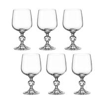 Taça de Cristal Bohemia Para Vinho 230 ml Claudia/Sterna 6 Peças Taça de Cristal Bohemia Para Vinho 230 ml Claudia/Sterna 6 Peças