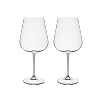 Taça de Cristal Bohemia Para Vinho 670 ml Ardea 2 Peças