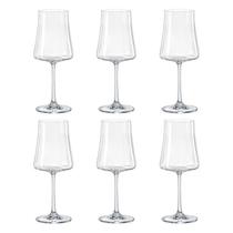 Taça de Cristal Bohemia Para Vinho Branco 360 ml Xtra 6 Peças Taça de Cristal Bohemia Para Vinho Branco 360 ml Xtra 6 Peças