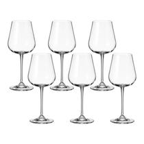 Taça de Cristal Bohemia Para Vinho Branco 450 ml Ardea 12 Peças Taça de Cristal Bohemia Para Vinho Branco 450 ml Ardea 12 Peças