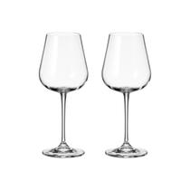Taça de Cristal Bohemia Para Vinho Branco 450 ml Ardea 2 Peças Taça de Cristal Bohemia Para Vinho Branco 450 ml Ardea 2 Peças