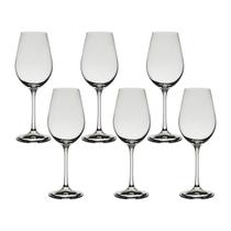 Taça De Cristal Bohemia Para Vinho Branco Helena 250Ml 6 Pcs