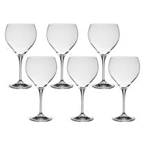 Taça de Cristal Bohemia Para Vinho ou Gin 560 ml Lenny 6 Peças Taça de Cristal Bohemia Para Vinho ou Gin 560 ml Lenny 6 Peças