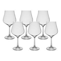 Taça de Cristal Bohemia Para Vinho ou Gin 600 ml Tulipa 6 Peças Taça de Cristal Bohemia Para Vinho ou Gin 600 ml Tulipa 6 Peças