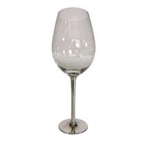 Taça de cristal haste em estanho - p426s18 Taça de cristal haste em estanho - p426s18