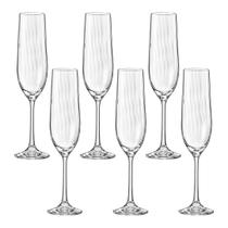 Taça de Cristal Haus Concept Para Champanhe 190 ml Dream 6 Peças