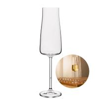 Taça de Cristal para Champanhe Transparente Ecológico 210ml Wolff