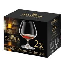 Taça de Cristal para Conhaque Bohemia - 2 peças