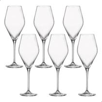 Taça de Cristal para Vinho Branco Bohemia 510 ml Loxia 6 Pçs - Bohemia Crystal