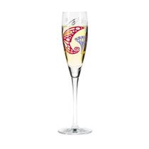Taça de Cristal Ritzenhoff Glass Laura Ferracioli 2008 Para Prosecco 160ml Ruvolo