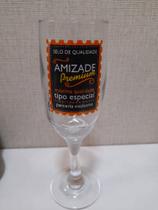 Taça de Espumante de Vidro 190ml (Amizade Premium...) Taça de Espumante de Vidro 190ml (Amizade Premium...)