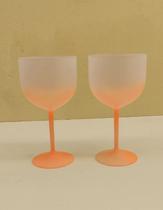Taça de gim 6 un. 450 ml, acrilico ideal para transfer laser