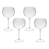 Taça De Gin 600ml Kit 4pçs Acrílico Alto Padrão Premium Taça De Gin 600ml Kit 4pçs Acrílico Alto Padrão Premium