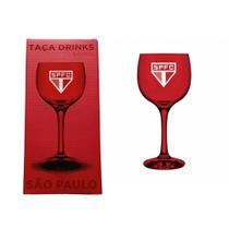 Taça de Gin Drinks em Vidro São Paulo Prime Vermelho 615ml na Caixa Taça de Gin Drinks em Vidro São Paulo Prime Vermelho 615ml na Caixa