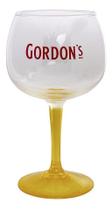 Taça De Gin Gordon's Vidro Transparente Rosa e Amarelo 600ml Taça De Gin Gordon's Vidro Transparente Rosa e Amarelo 600ml