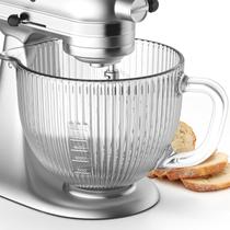 Taça de mistura Cofun Glass para KitchenAid Tilt-Head 4,5-5qt