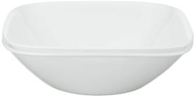 Taça de servir de vidro Corelle Vitrelle 1L quadrada branca 2PC