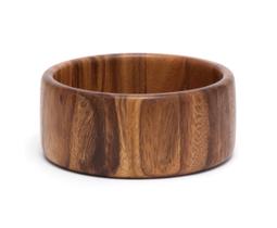 Taça de servir Lipper International Acacia com 15 cm de diâmetro