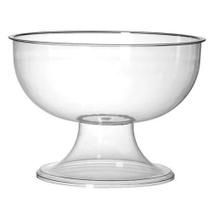 Taça de Sobremesa Acrílica Transparente - 4,5L - Brilhante