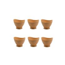 Taça de Sobremesa Pote Cumbuca Marrom Cerejeira ECO 200ml 6p Taça de Sobremesa Pote Cumbuca Marrom Cerejeira ECO 200ml 6p
