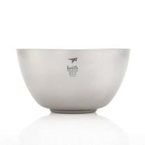 Taça de Titânio com Parede Dupla Wokex 550ml - Para Armazenamento de Alimentos