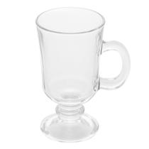 Taça De Vidro 220ml Xícara Para Café Capuccino Chá Irish Caneca Incolor Para Restaurante Mesa Cafeteria