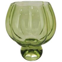 Taça de Vidro Autumn Orbe Verde 620ml - Unid. - TUUT