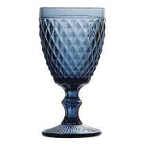 Taça de Vidro Bico de Abacaxi Azul 325ml 1 peça - Lyor