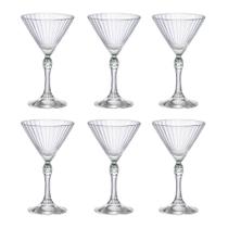 Taça De Vidro Bormioli Rocco Martini 155Ml America 20S 6 Pcs